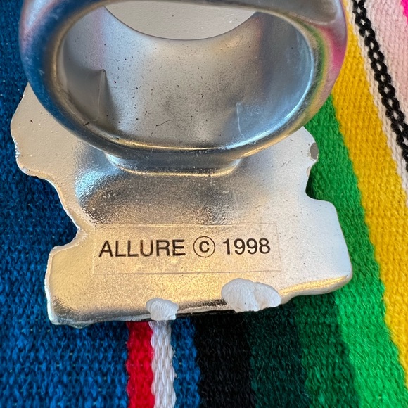 Christmas Santa Napkin Ring Holders Allure 1998 Set of 8 - Picture 7 of 12